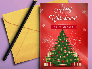 Free Christmas Greeting cards Icons Decorative Elements Backgrounds