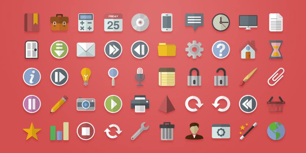 Free Flat Vector Icons