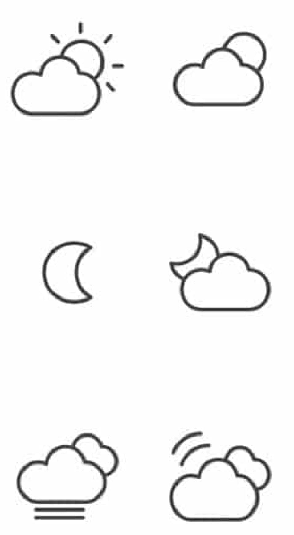  Free Weather Icons