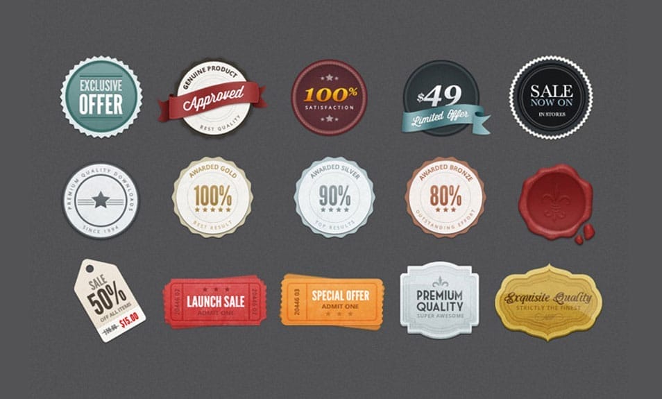 Free Web Badges & Elements