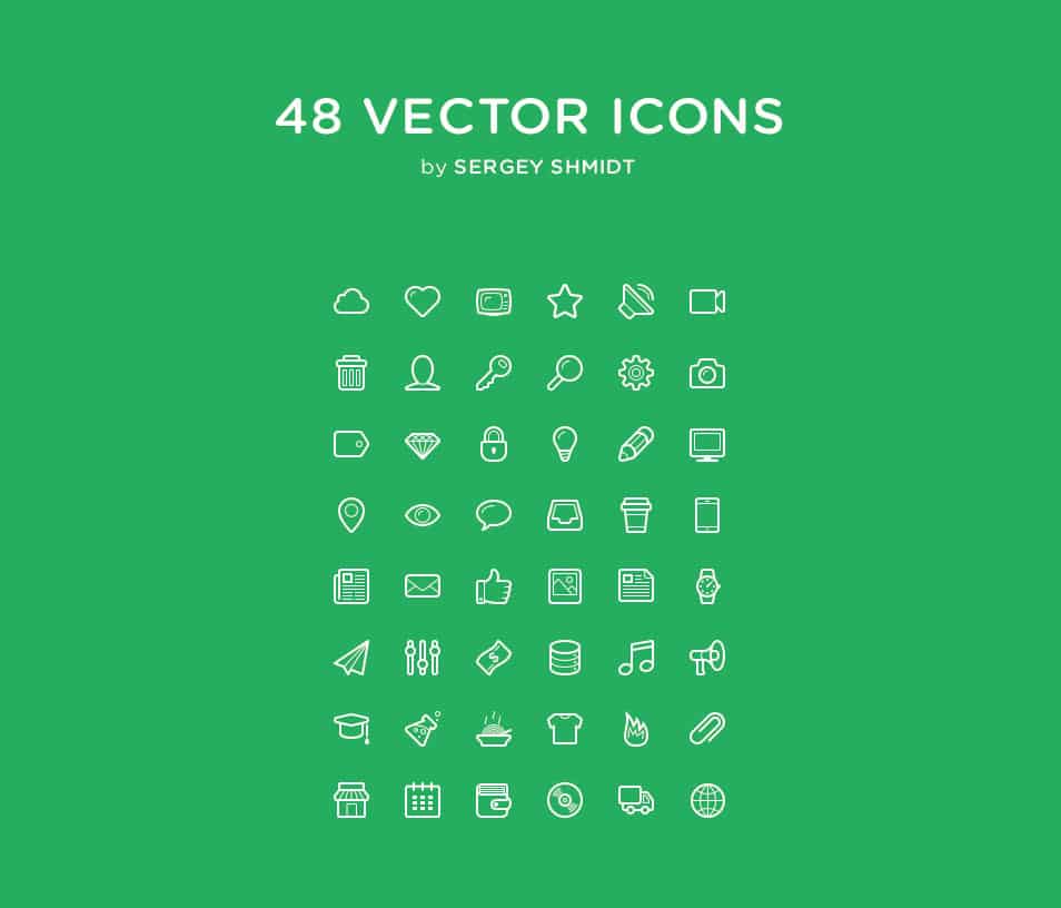 Linecons Free – Vector Icons Pack