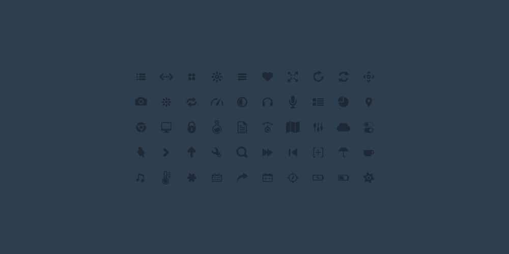 Random PSD Glyphs