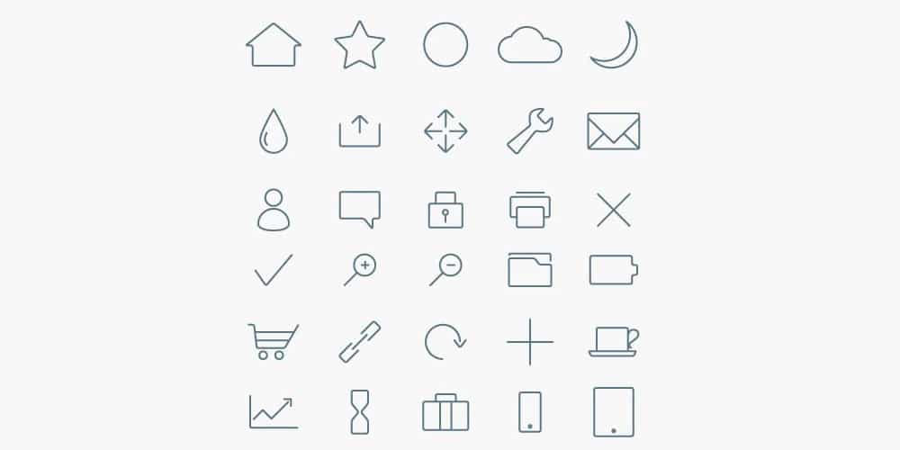 Stylized Minimalist Icon