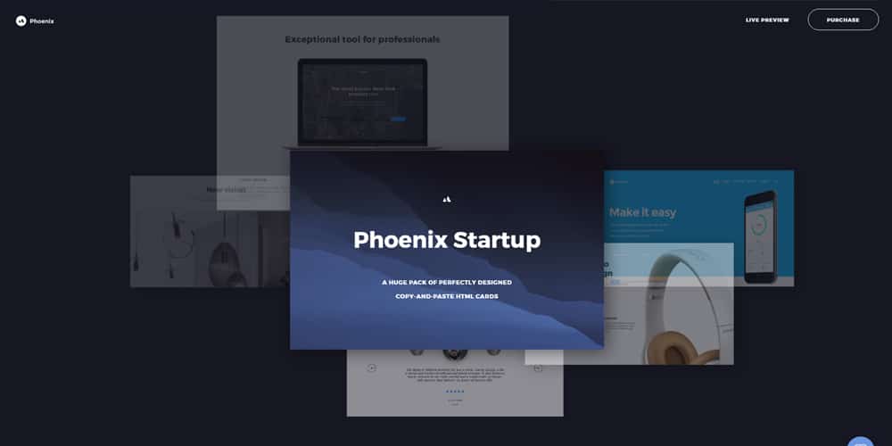 Free Phoenix Startup UI Kit 