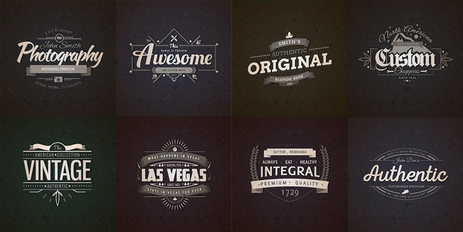 100+ Best Free Badges Vector & PSD » CSS Author