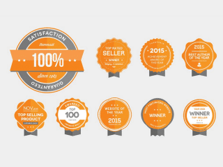 Best Free Badges Vector and PSD