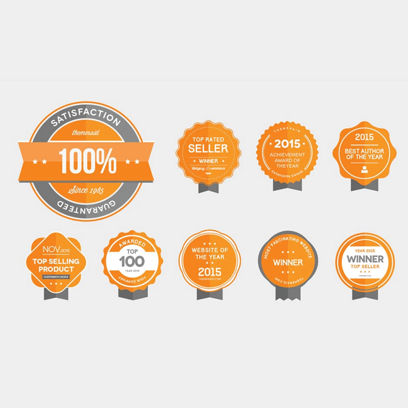 Best Free Badges Vector and PSD