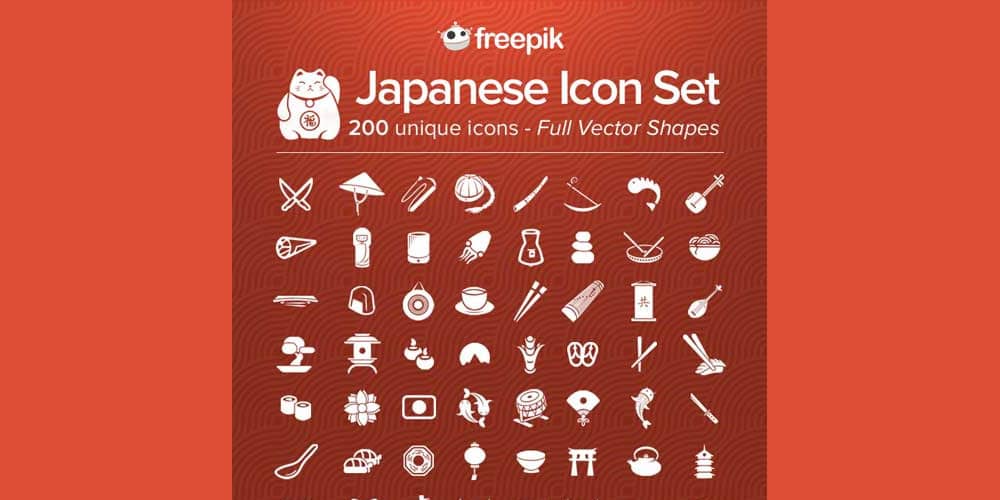 Free Japanese Icon Pack