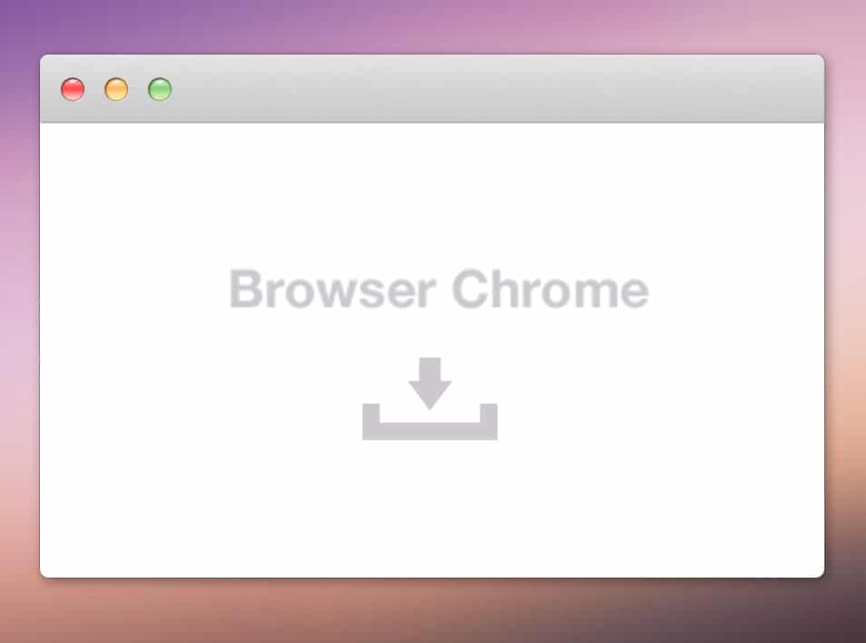 Browser Chrome PSD