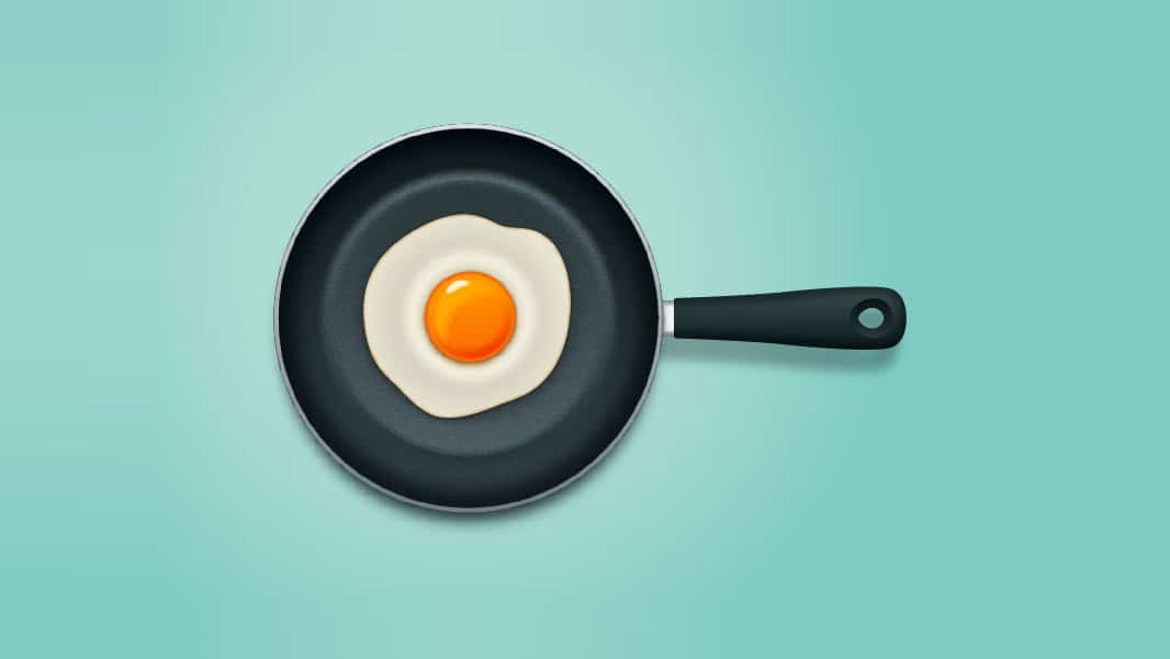 Create a Frying Pan in Adobe Illustrator