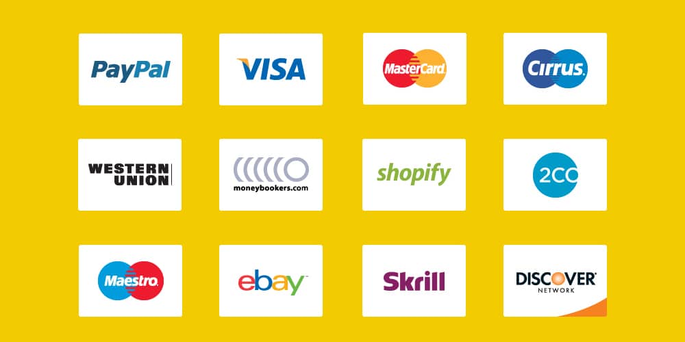Free Payment Method & Credit Card Icon Set 22 Credit Card Payment Icons
