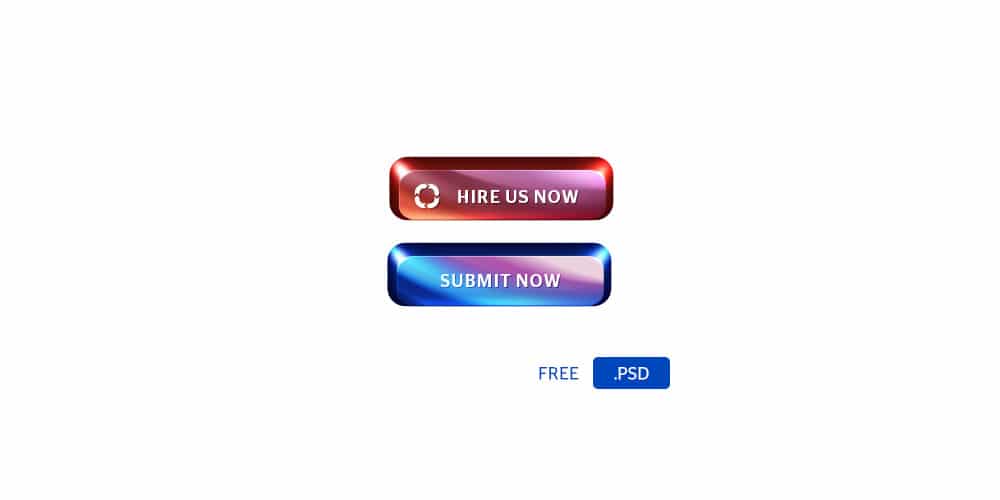 Free PSD Button