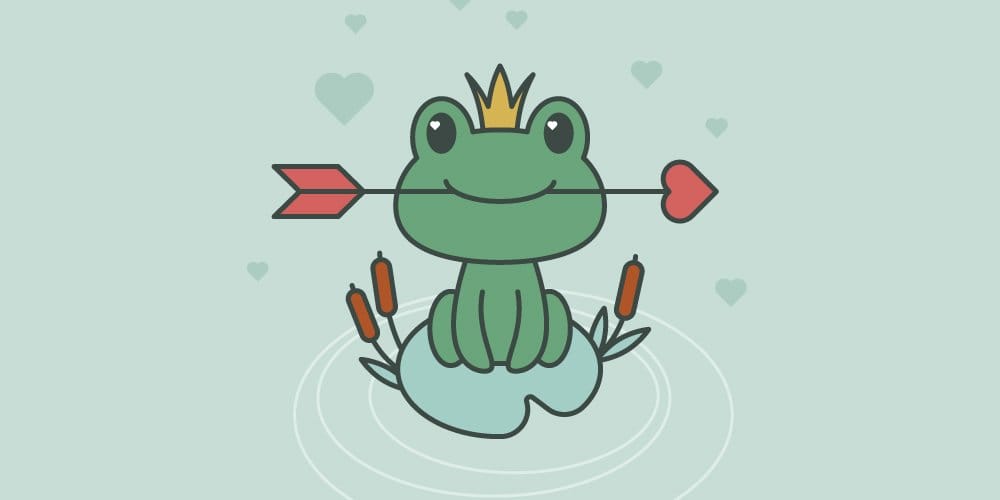 Frog Princess Illustration