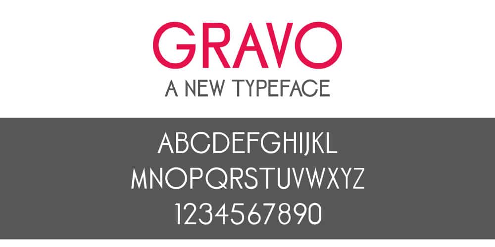 Gravo Free Font