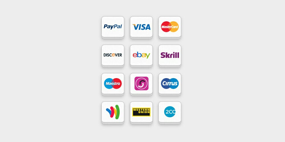 Online Payment Icon Set