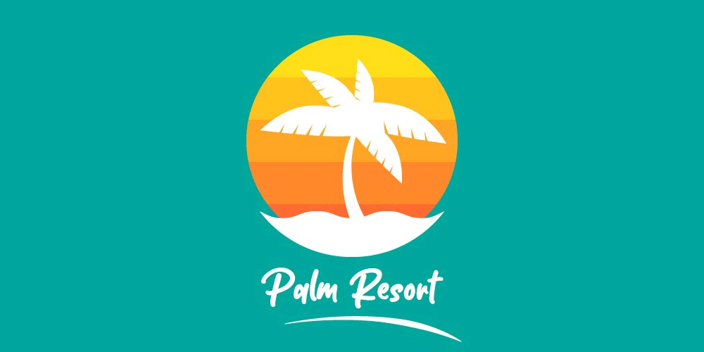  Palm Tree Logo