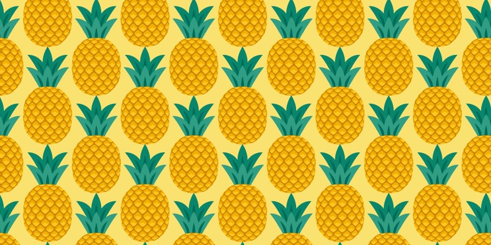 Create a Pineapple Seamless Pattern in Adobe Illustrator