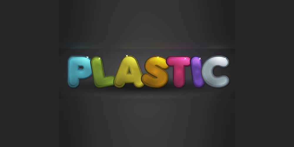 Plastic-Text-Effect