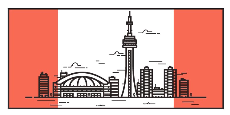 Toronto Skyline Illustration