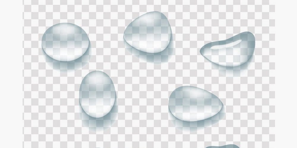 Create Transparent Water Droplets With Gradient Mesh in Adobe Illustrator