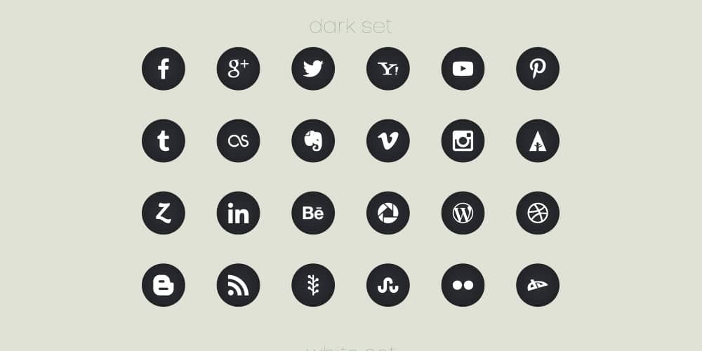 Vector Social Icons