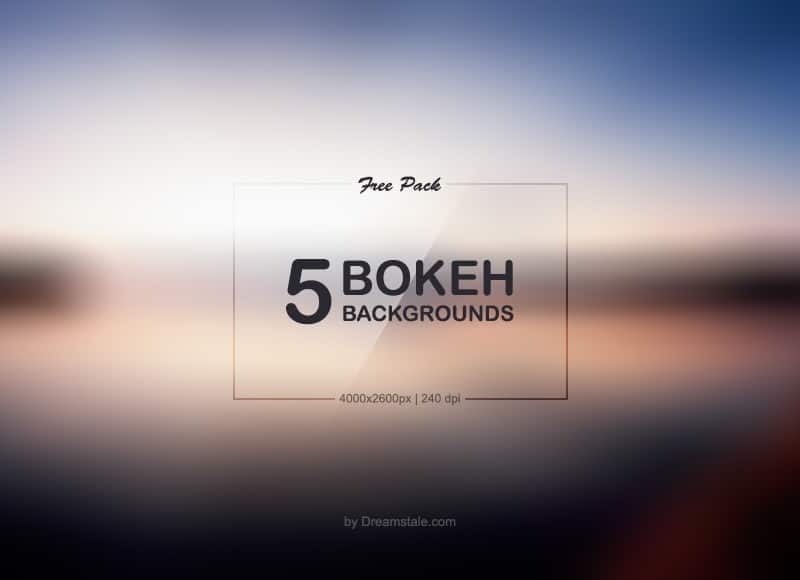 5 HD Free Bokeh Backgrounds