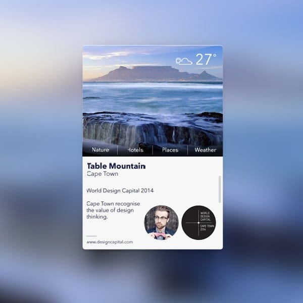 100 + Web Widget Designs PSD - CSS Author