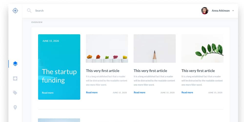 Free Dashboard UI Design PSD 134 Dashboard UI for Sketch App