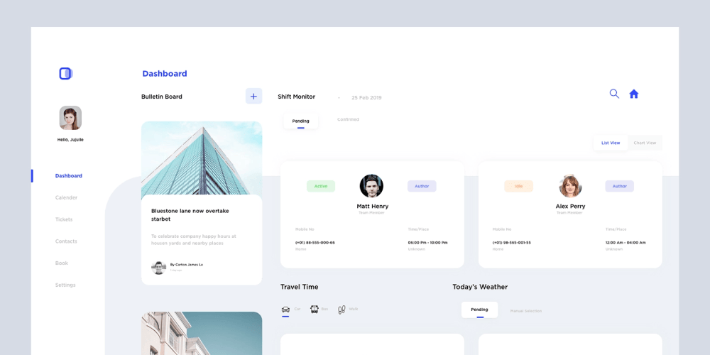 Free Dashboard UI Design PSD 123 Exploration Dashboard Design