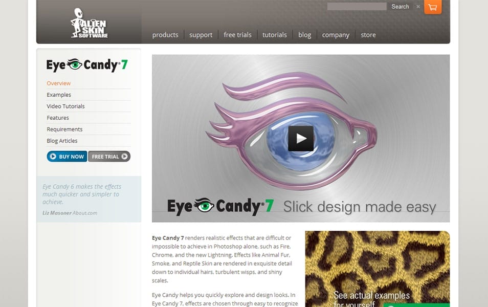 eye candy plugin for photoshop