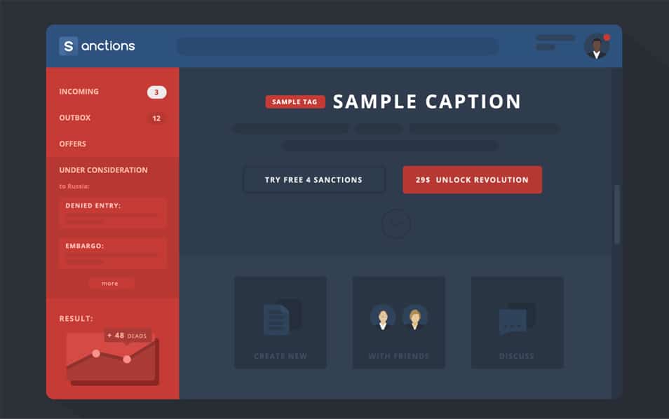 Free Dashboard UI Design PSD 91 Free Sanctions GUI PSD Dashboard