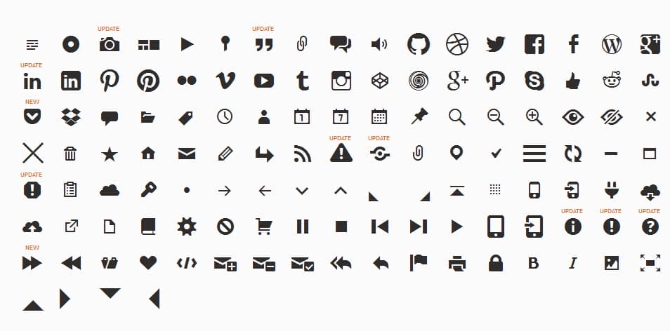 free icon font