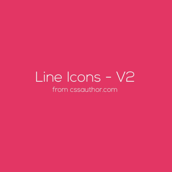 Line Icons V2