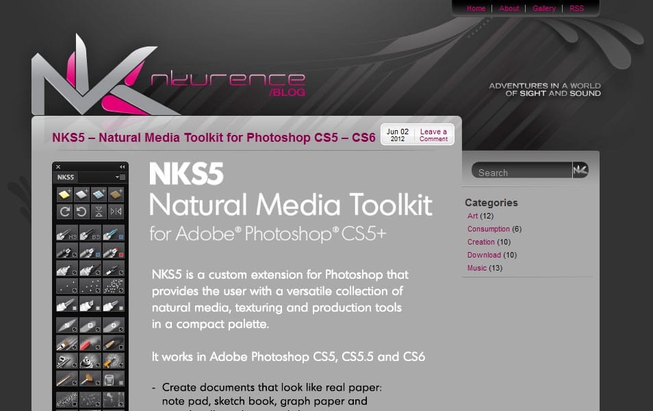 NKS5 – Natural Media Toolkit