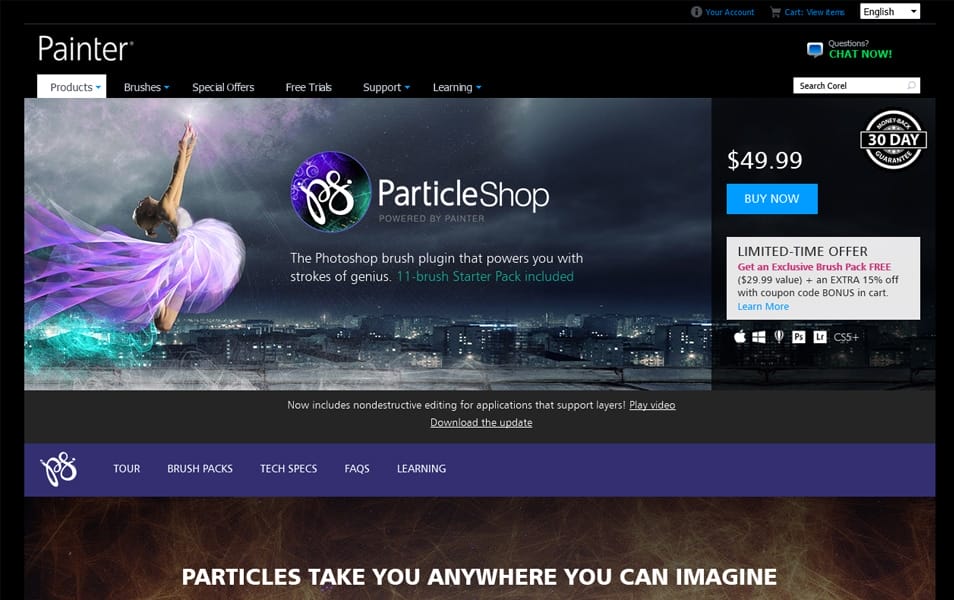 photoshop plugin particleshop