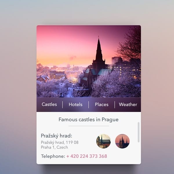 100 + Web Widget Designs PSD - CSS Author