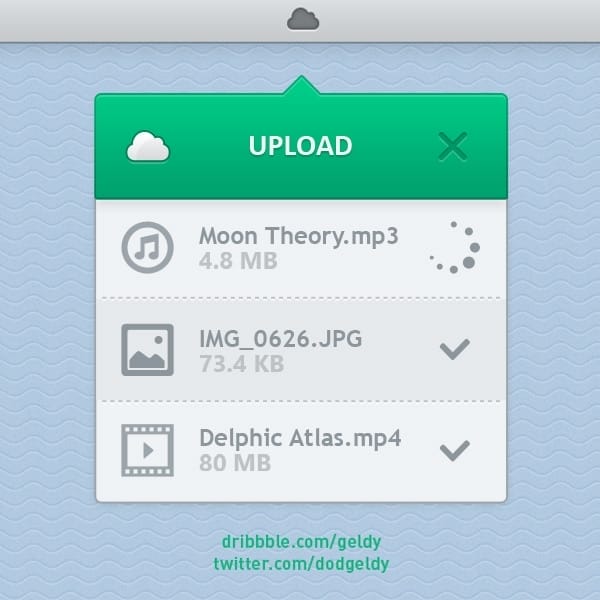 100 + Web Widget Designs PSD - CSS Author