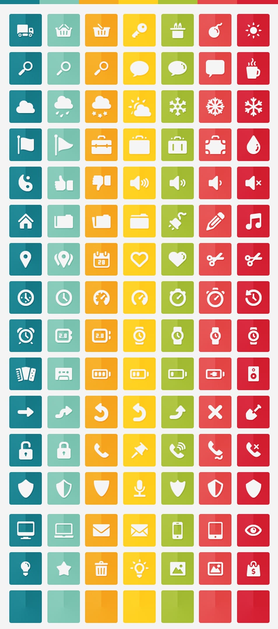 105 free flat icons – Gmarellile