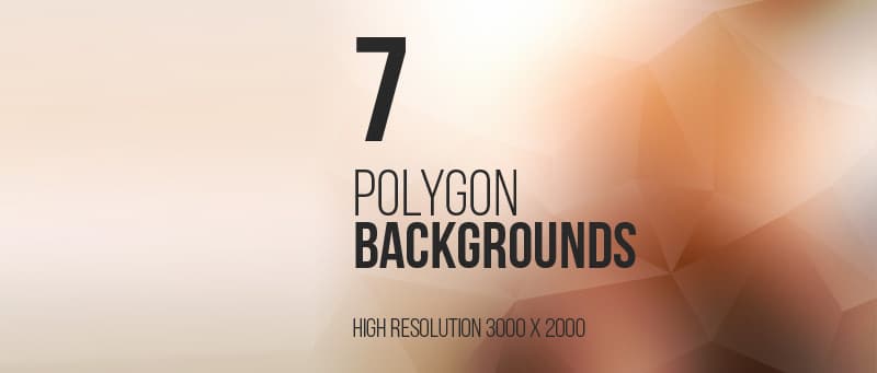 7 Polygon Backgrounds 