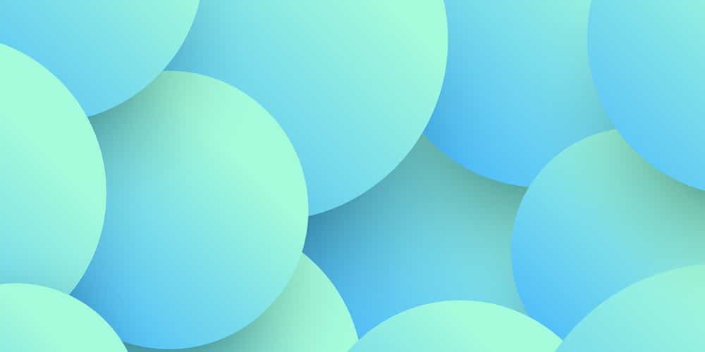 Abstract 3d Circles Background