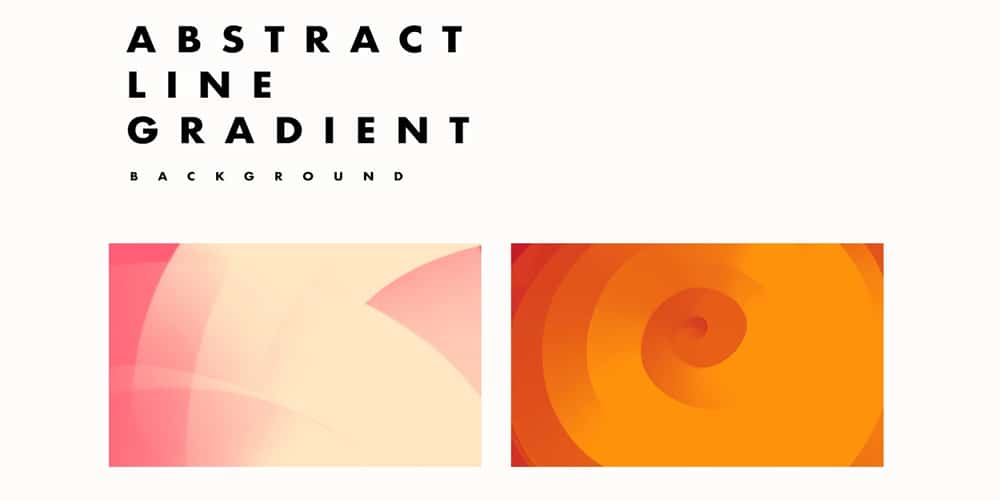 Abstract line Gradient Background