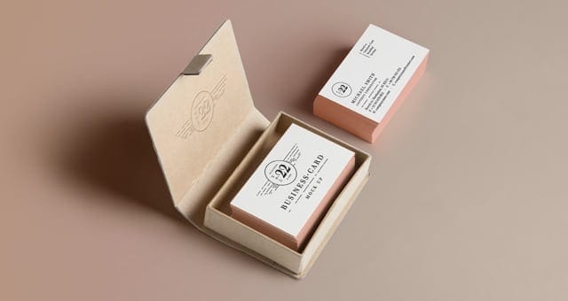 Business Card Mock-Up PSD