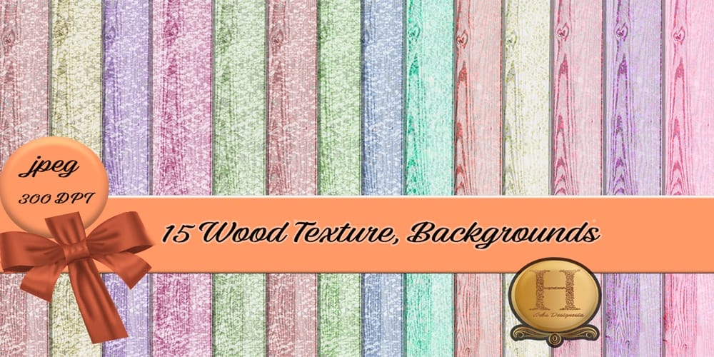 Colored Wood Backgrounds