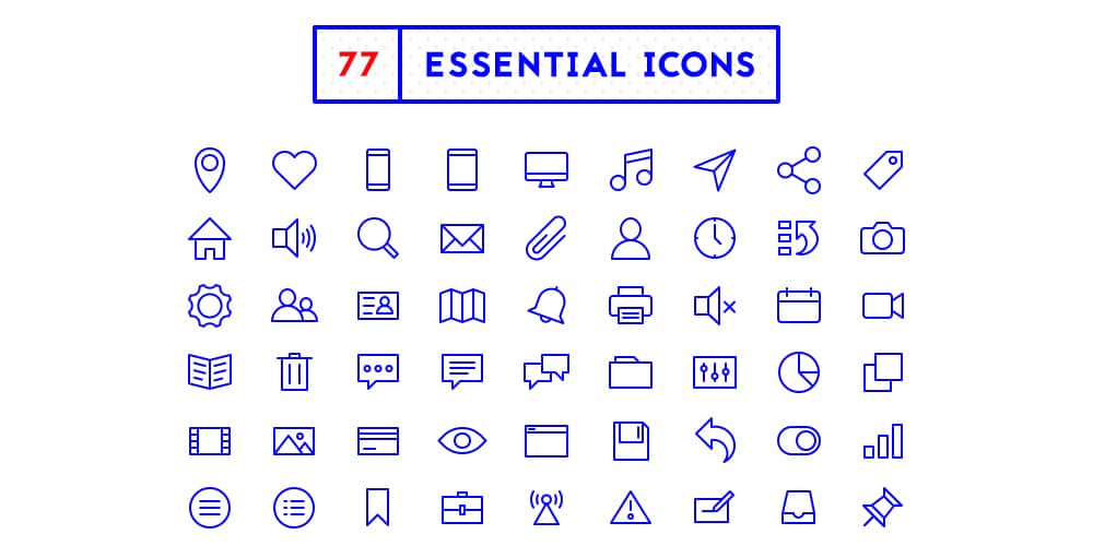 Essential Icons