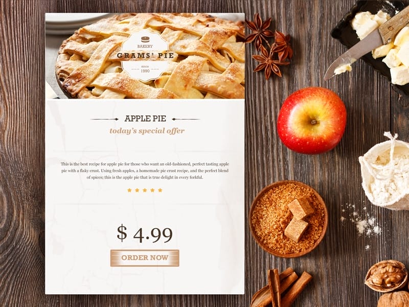 Free Apple Pie Widget