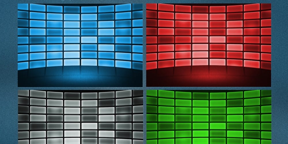 Free Data Wall Stage Background