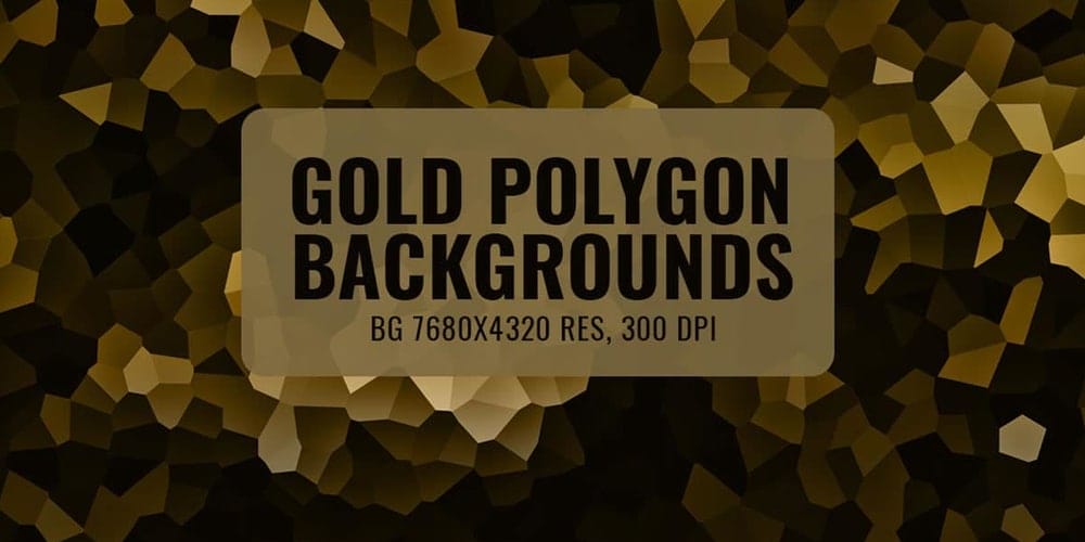 Free Gold Polygon Backgrounds