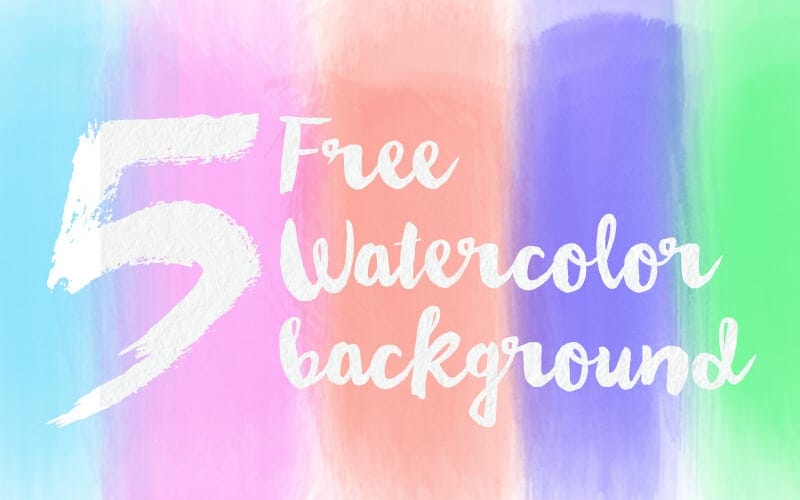 Free HD Watercolor Backgrounds PSD