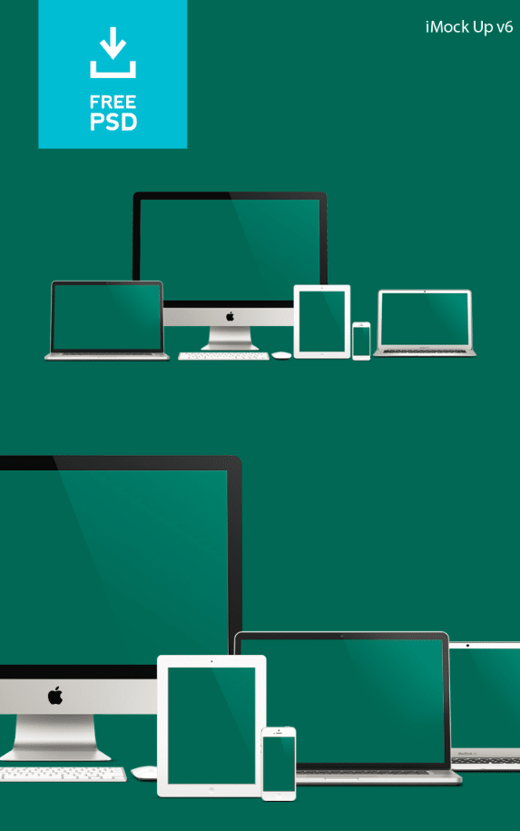 Free Responsive Screen Mock Up
