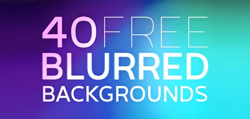 Free Vibrant Blurred Backgrounds